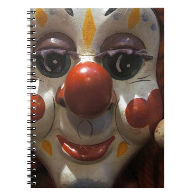 Clown Face Notebook (Front)