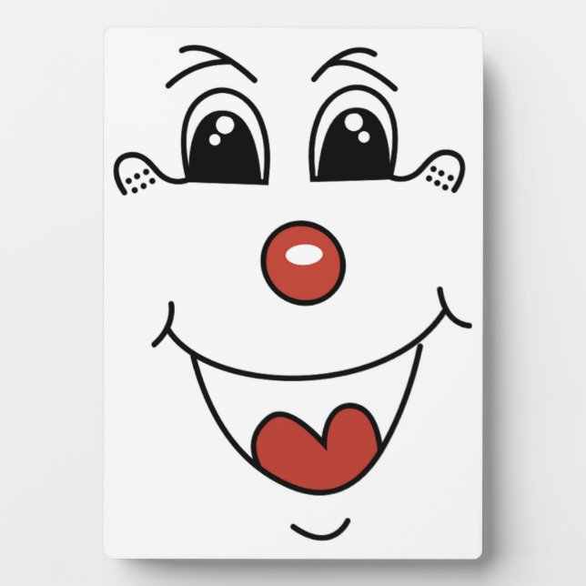 CLOWN FACE PLAQUE (Front)