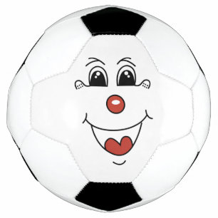 CLOWN FACE SOCCER BALL