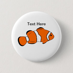 Clown Fish Button