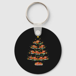 Clown Fish Christmas Tree Lights Funny Clown Fish  Key Ring