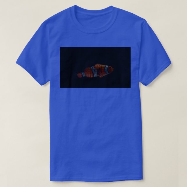 Clown Fish computer text image T-Shirt (Design Front)