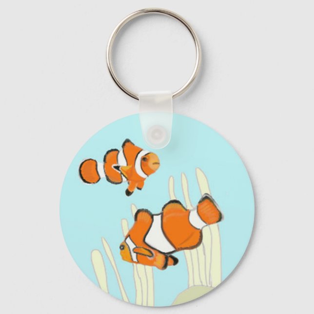 Clown Fish Key Ring (Front)