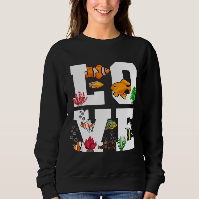 Clown Fish Love Fish Tank (Front)