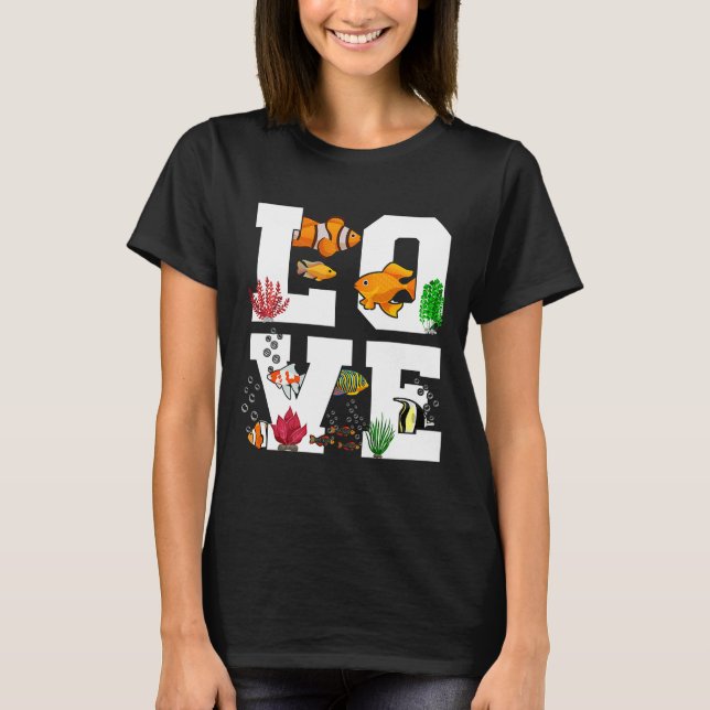 Clown Fish Love Fish Tank (Front)