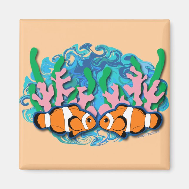 Clown Fish Magnet (Front)