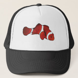 clown fish trucker hat