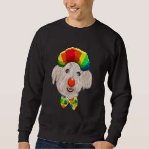 Clown Glen of Imaal Terrier Circus Dog Sweatshirt