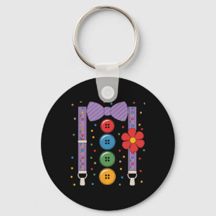 Clown Halloween Costume 1  Key Ring