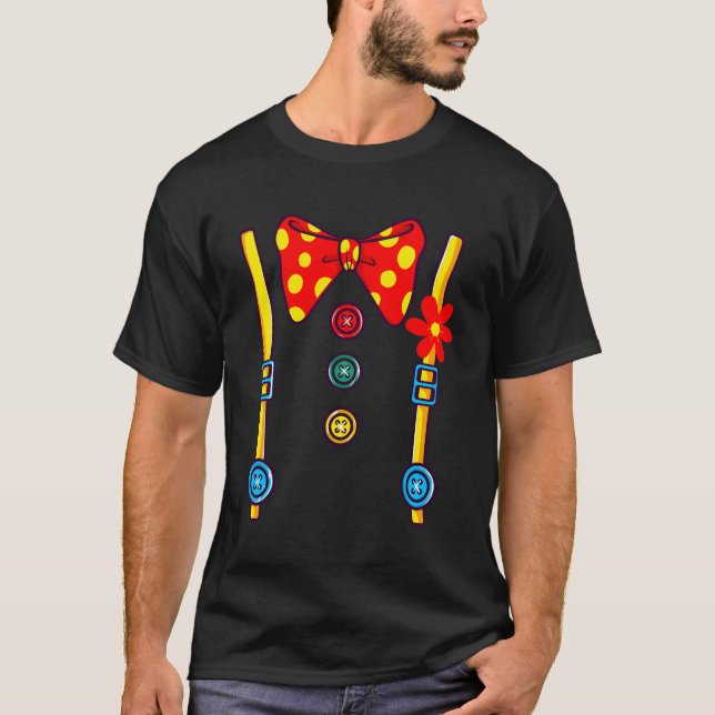 Clown Halloween T-Shirt (Front)