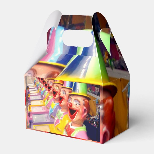 Clown Happy Faces, Favour Box (Front Side)