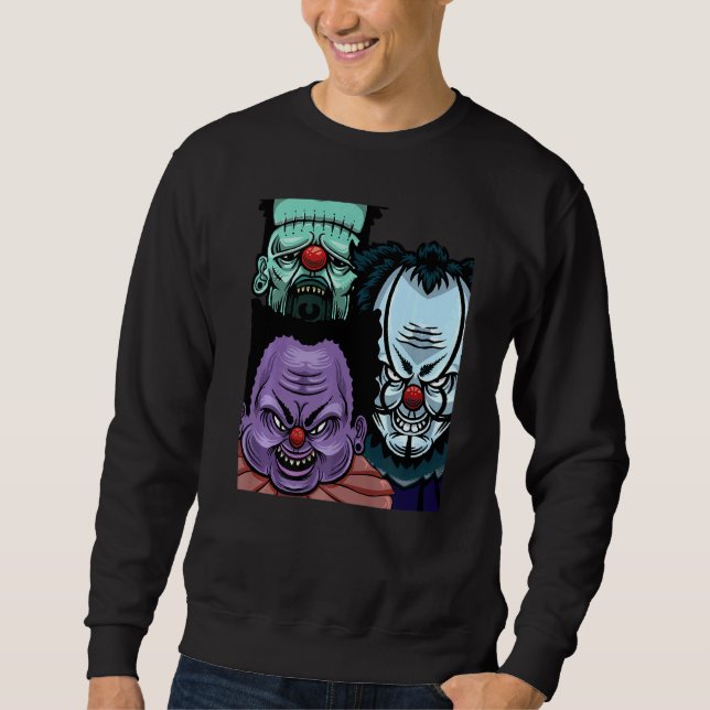 Clown Horror Halloween  7 Sweatshirt (Front)