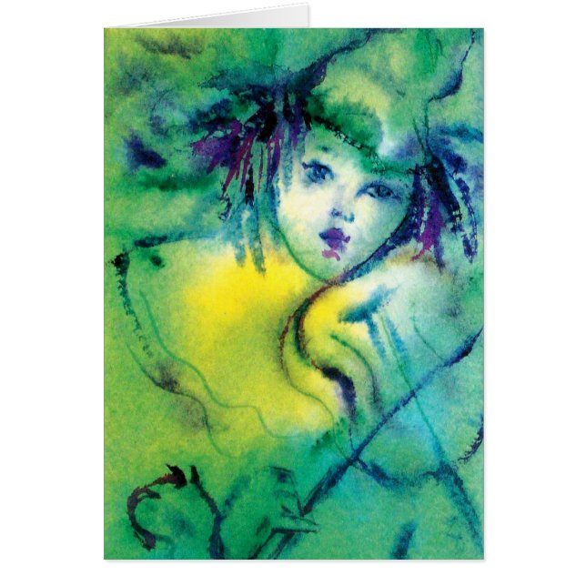 CLOWN IN GREEN (Front)