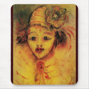 CLOWN IN YELLOW MOUSE PAD