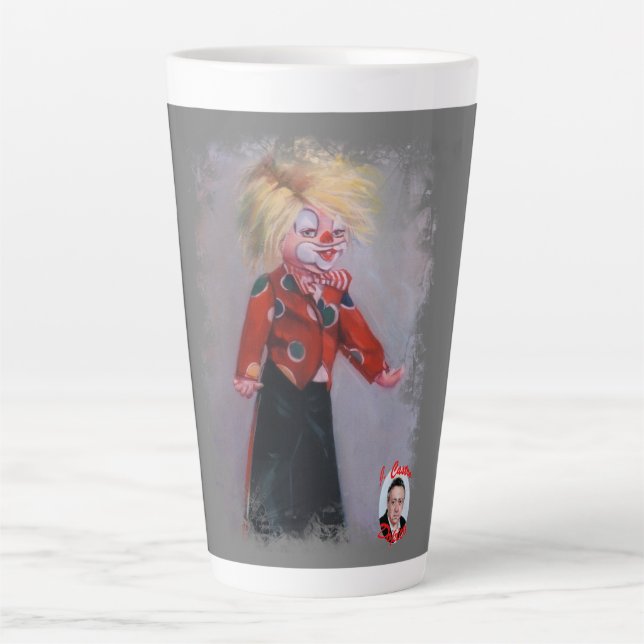 Clown Latte Mug (Front)