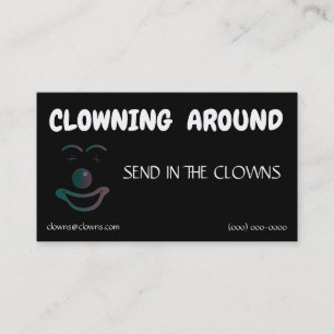 Clown Logos Templates Business Card