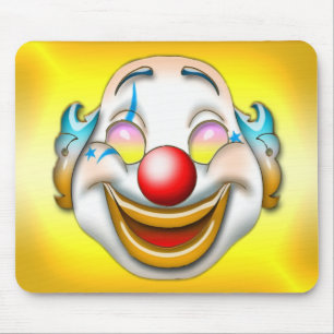 clown mouse pad