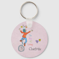 Clown on Unicycle Napkins