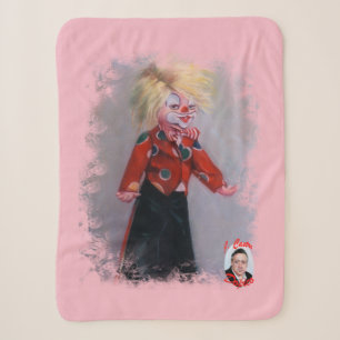 Clown/Pallaso/Clown Sherpa Blanket