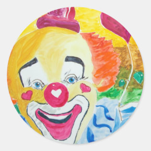 Clown Party Sticker