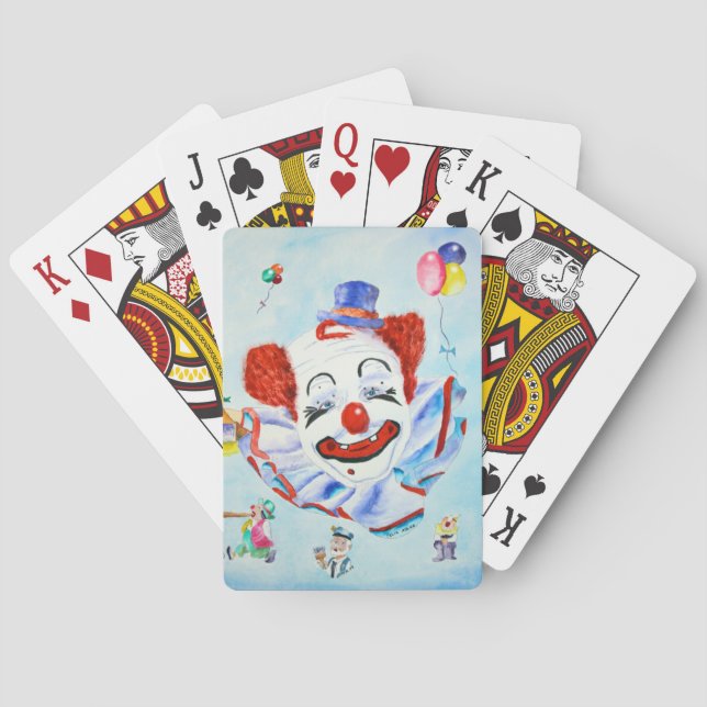 Clown Playing Cards (Back)