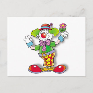 Clown Postcard