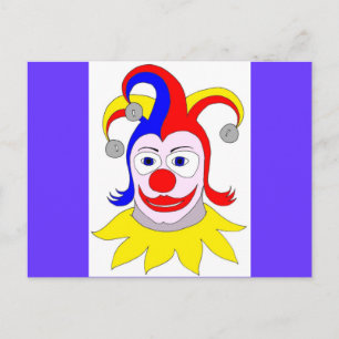 Clown Postcard