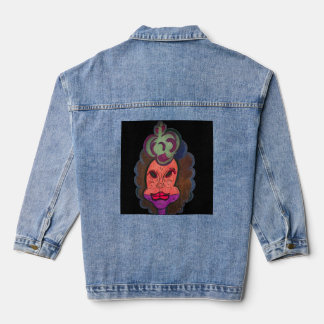 Clown Queen Denim Jacket