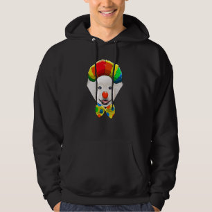 Clown Samoyed Circus Dog Hoodie