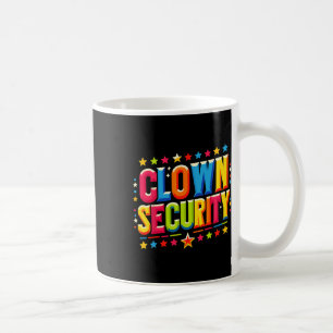 Clown Security Halloween Costume Coffee Mug