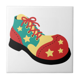 Clown Shoe Ceramic Tile