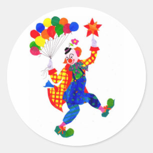 Clown Stickers