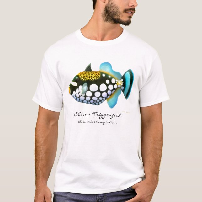 Clown Triggerfish T-Shirt (Front)