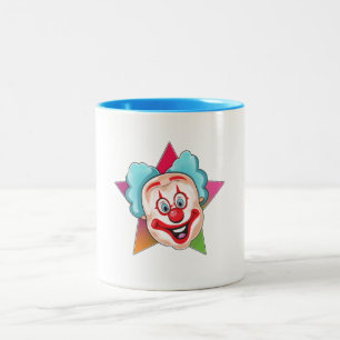 Clown Two-Tone Coffee Mug