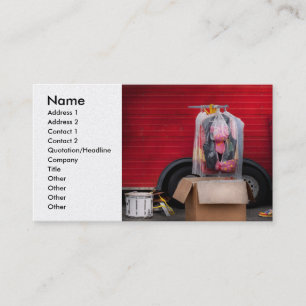 Clown - Wardrobe change Business Card