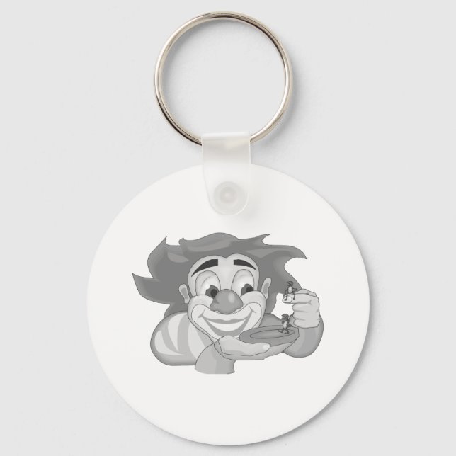 Clown with ants key ring (Front)