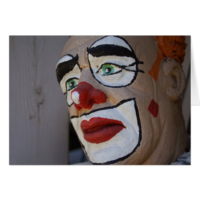 Clown With Sad Look (Front Horizontal)