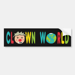 Clown World Bumper Sticker