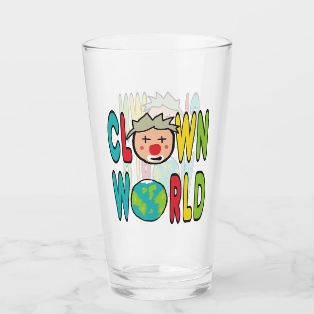 Clown World Glass (Front)