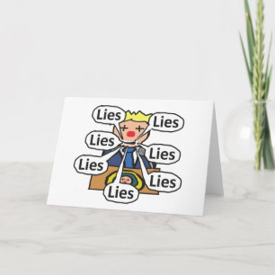 Clown World Lies Card