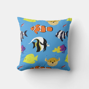 Clownfish and Friends Cushion