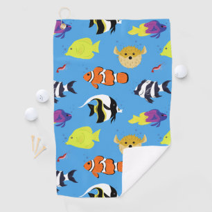 Clownfish and Friends Golf Towel