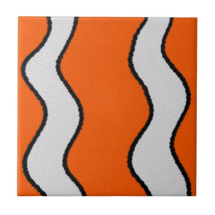 Clownfish Animal Pattern Ceramic Tile