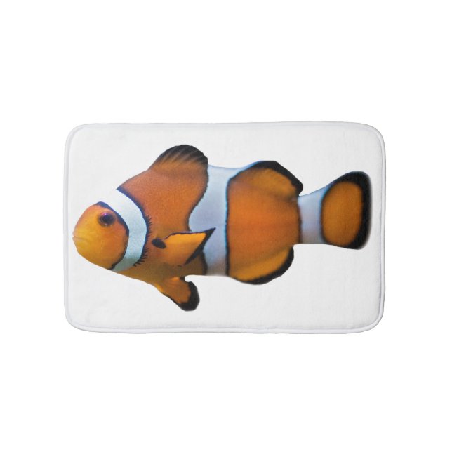 Clownfish Bath Mat (Choose Your Colour) (Front)