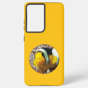 Clownfish - Close-Up! Round Photographic Design    Samsung Galaxy Case