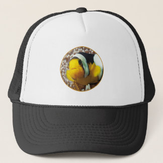 Clownfish - Close-Up! Round Photographic Design | Trucker Hat