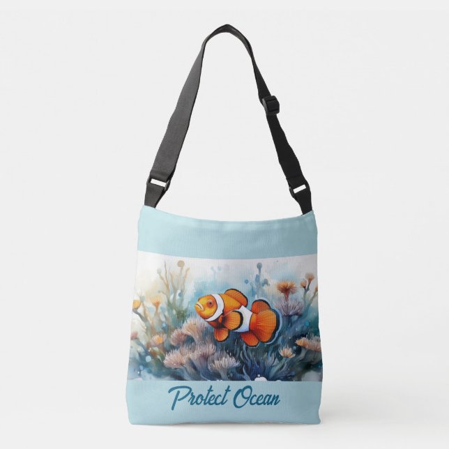 Clownfish Crossbody Bag (Front)