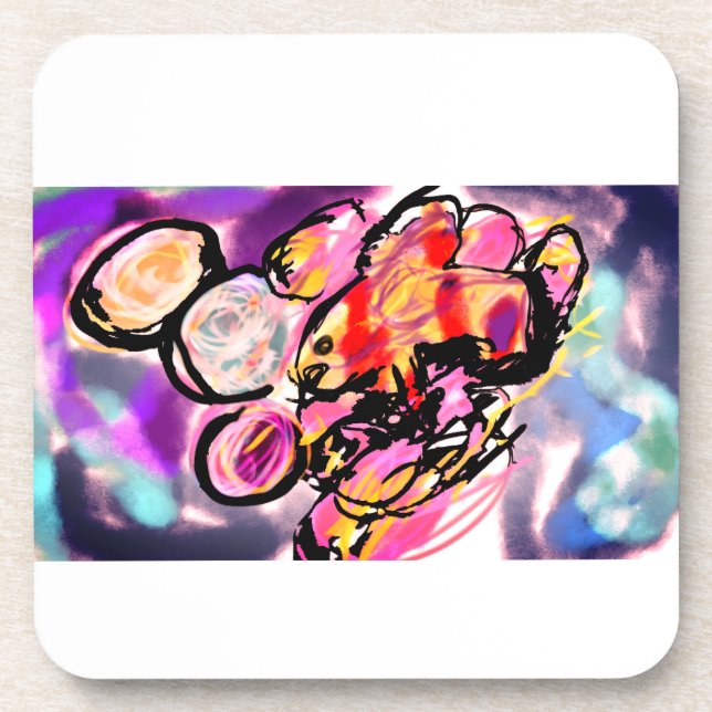 Clownfish gem coaster (Front)
