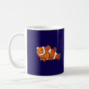 Clownfish Hand Drawn Art Coffee Mug