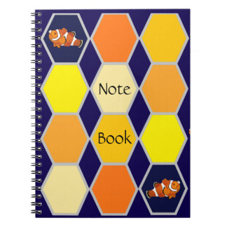 Clownfish Hand Drawn Art Notebook